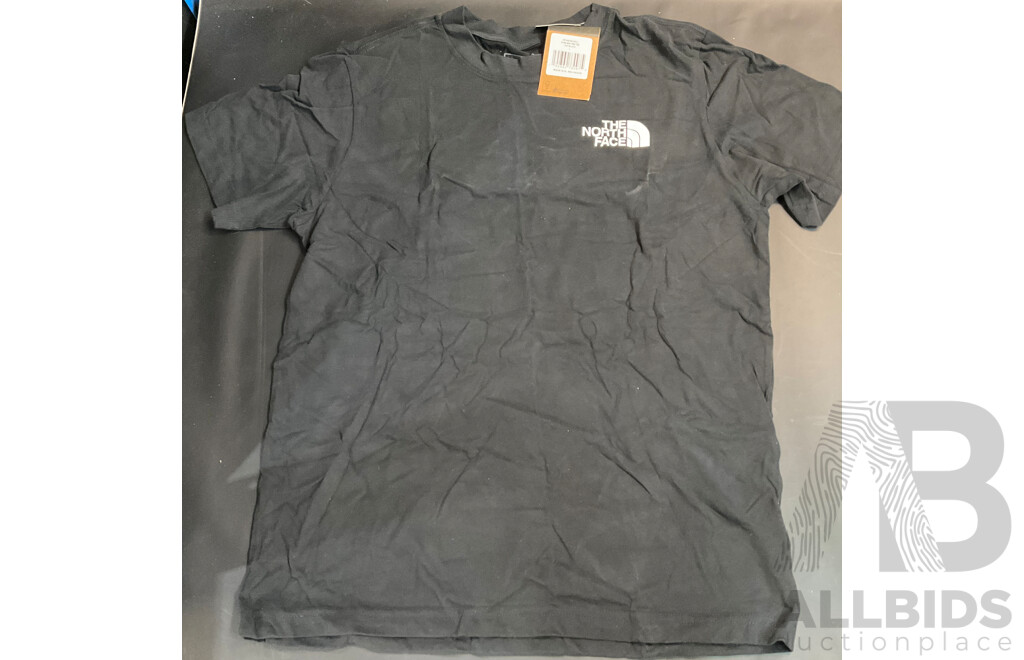 Tommy Jeans & the North Face T-Shirt - Size L - Lot of 2