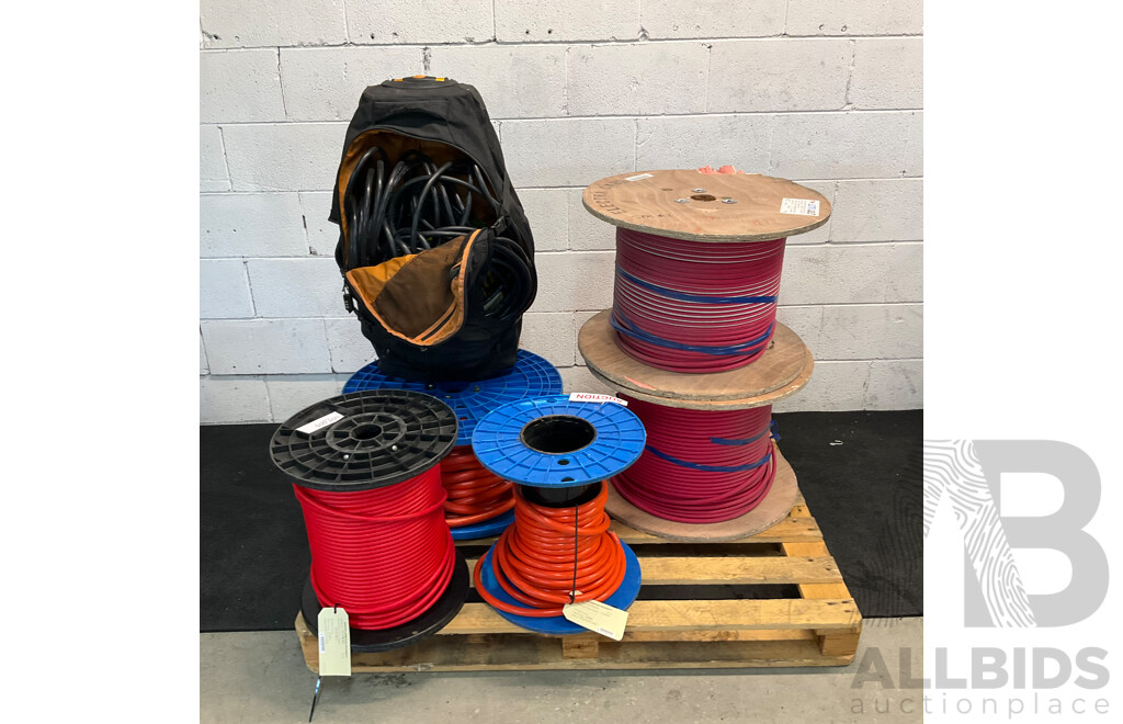 5 Rolls with 1 Full Bag of Electric Cable