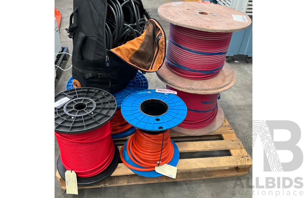 5 Rolls with 1 Full Bag of Electric Cable