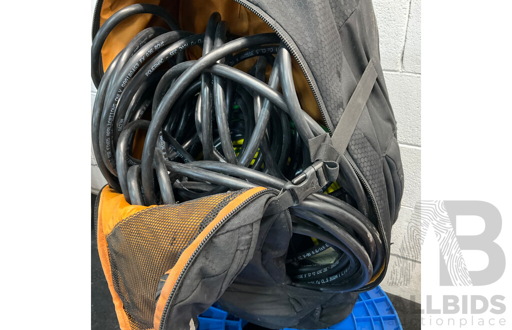 5 Rolls with 1 Full Bag of Electric Cable