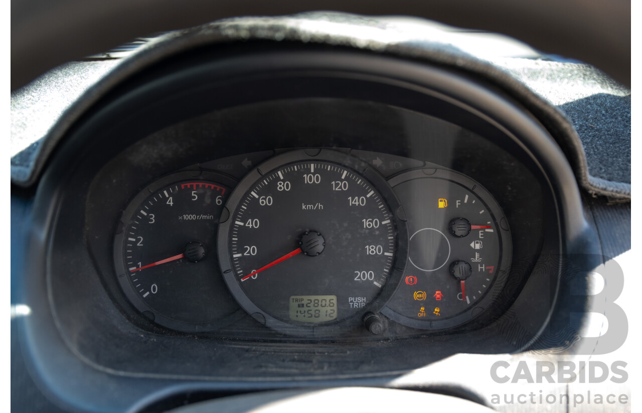 1/2012 Mitsubishi Triton GLX (4x4) MN MY12 C/Chas Solid White Turbo Diesel 2.5L