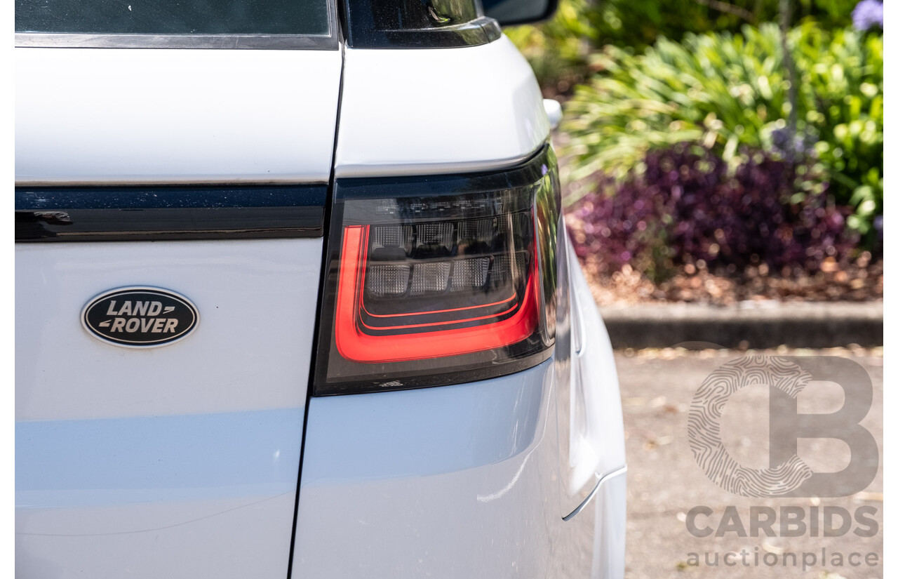 09/2020 Land Rover Range Rover Sport SDV6 HSE Dynamic (225kW AWD) L494 MY20.5 4d Wagon Fuji White Turbo Diesel V6 3.0L