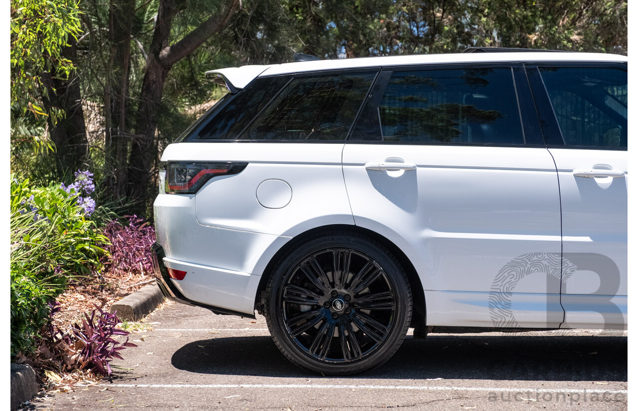 09/2020 Land Rover Range Rover Sport SDV6 HSE Dynamic (225kW AWD) L494 MY20.5 4d Wagon Fuji White Turbo Diesel V6 3.0L