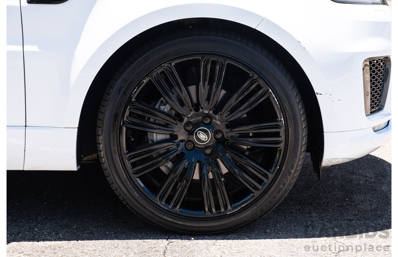 09/2020 Land Rover Range Rover Sport SDV6 HSE Dynamic (225kW AWD) L494 MY20.5 4d Wagon Fuji White Turbo Diesel V6 3.0L