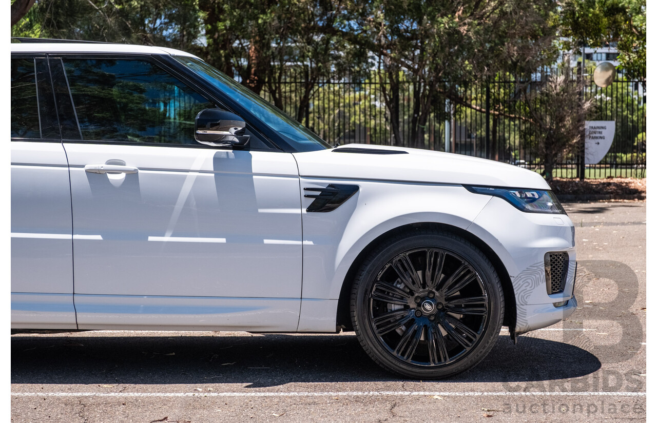 09/2020 Land Rover Range Rover Sport SDV6 HSE Dynamic (225kW AWD) L494 MY20.5 4d Wagon Fuji White Turbo Diesel V6 3.0L