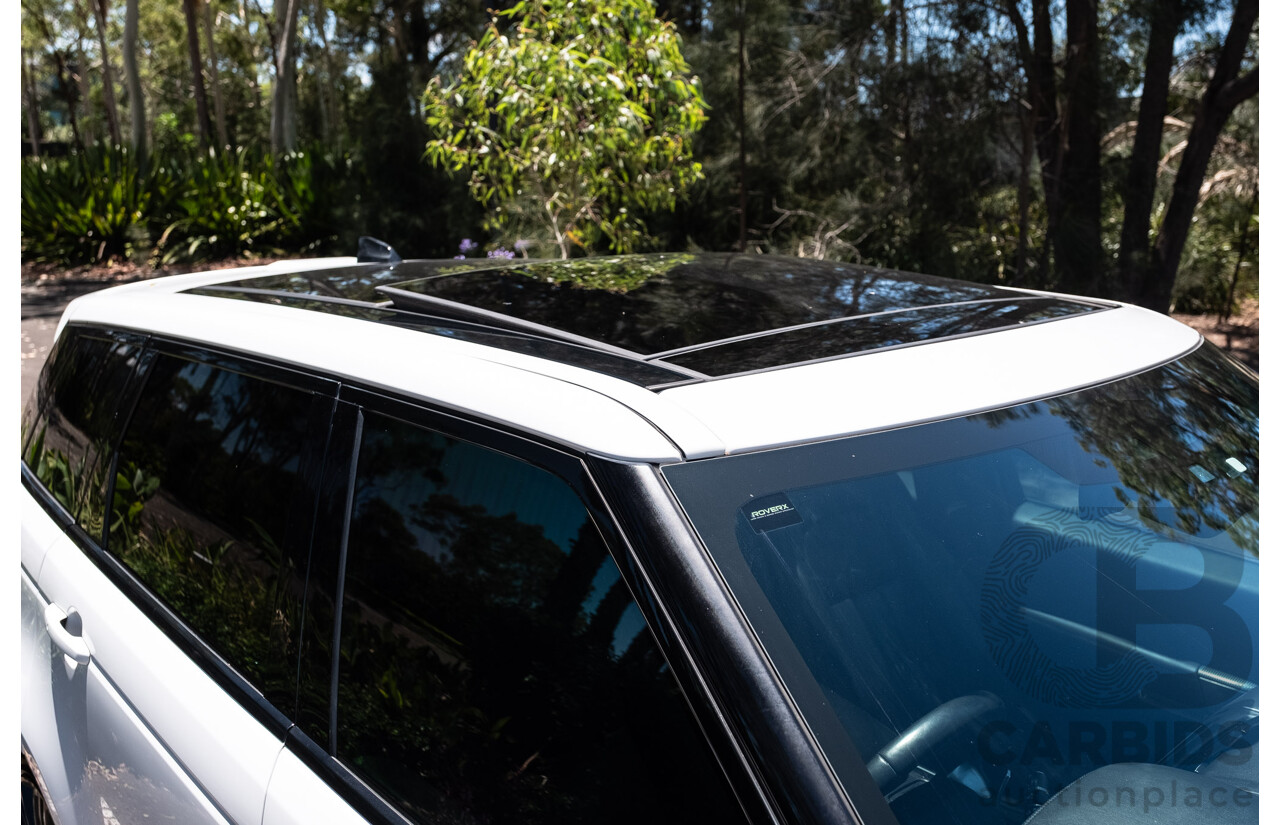 09/2020 Land Rover Range Rover Sport SDV6 HSE Dynamic (225kW AWD) L494 MY20.5 4d Wagon Fuji White Turbo Diesel V6 3.0L