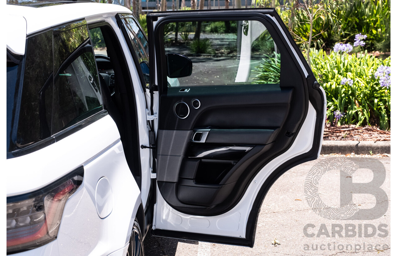 09/2020 Land Rover Range Rover Sport SDV6 HSE Dynamic (225kW AWD) L494 MY20.5 4d Wagon Fuji White Turbo Diesel V6 3.0L