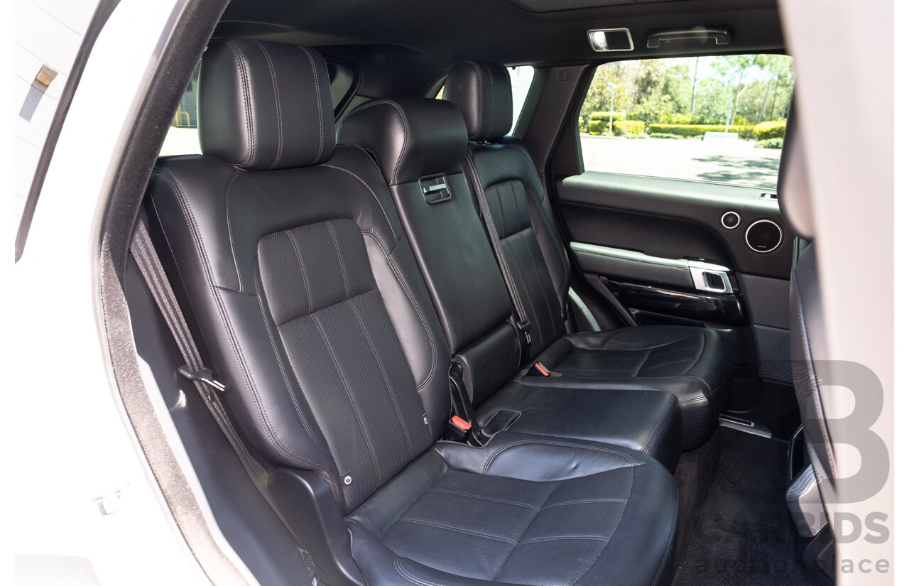 09/2020 Land Rover Range Rover Sport SDV6 HSE Dynamic (225kW AWD) L494 MY20.5 4d Wagon Fuji White Turbo Diesel V6 3.0L