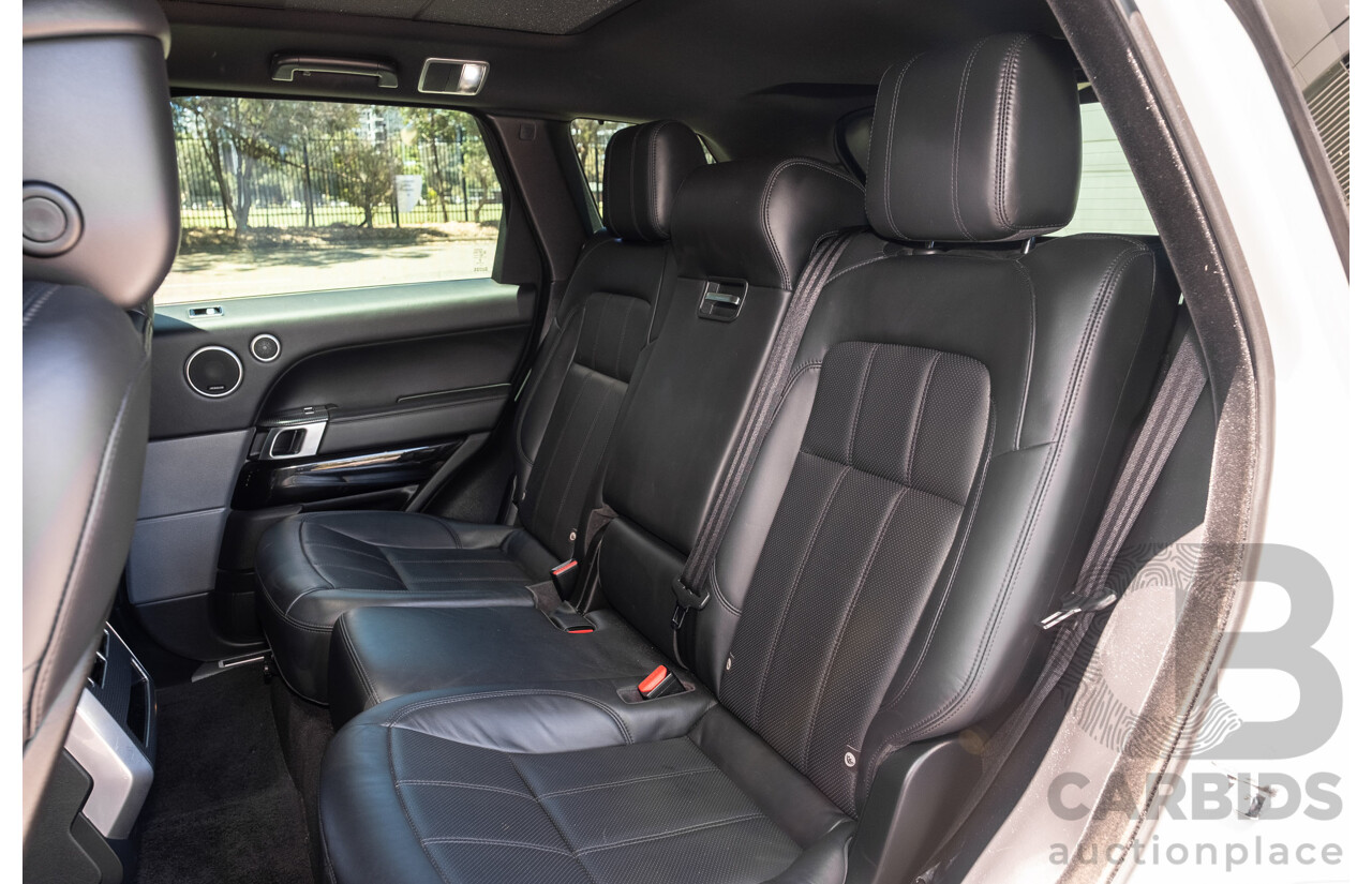 09/2020 Land Rover Range Rover Sport SDV6 HSE Dynamic (225kW AWD) L494 MY20.5 4d Wagon Fuji White Turbo Diesel V6 3.0L