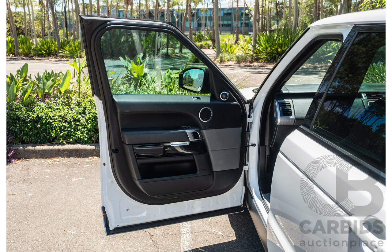 09/2020 Land Rover Range Rover Sport SDV6 HSE Dynamic (225kW AWD) L494 MY20.5 4d Wagon Fuji White Turbo Diesel V6 3.0L