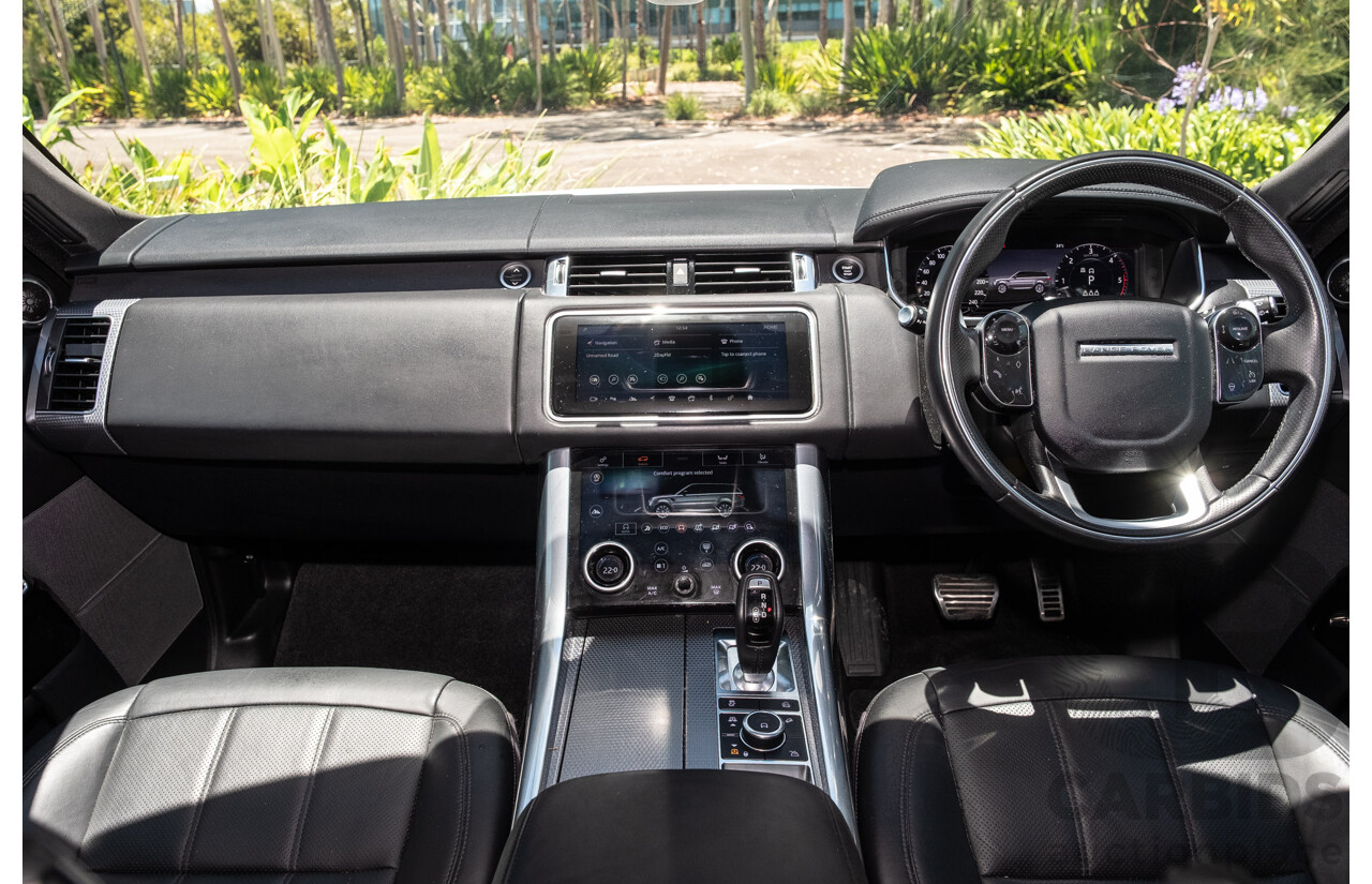 09/2020 Land Rover Range Rover Sport SDV6 HSE Dynamic (225kW AWD) L494 MY20.5 4d Wagon Fuji White Turbo Diesel V6 3.0L