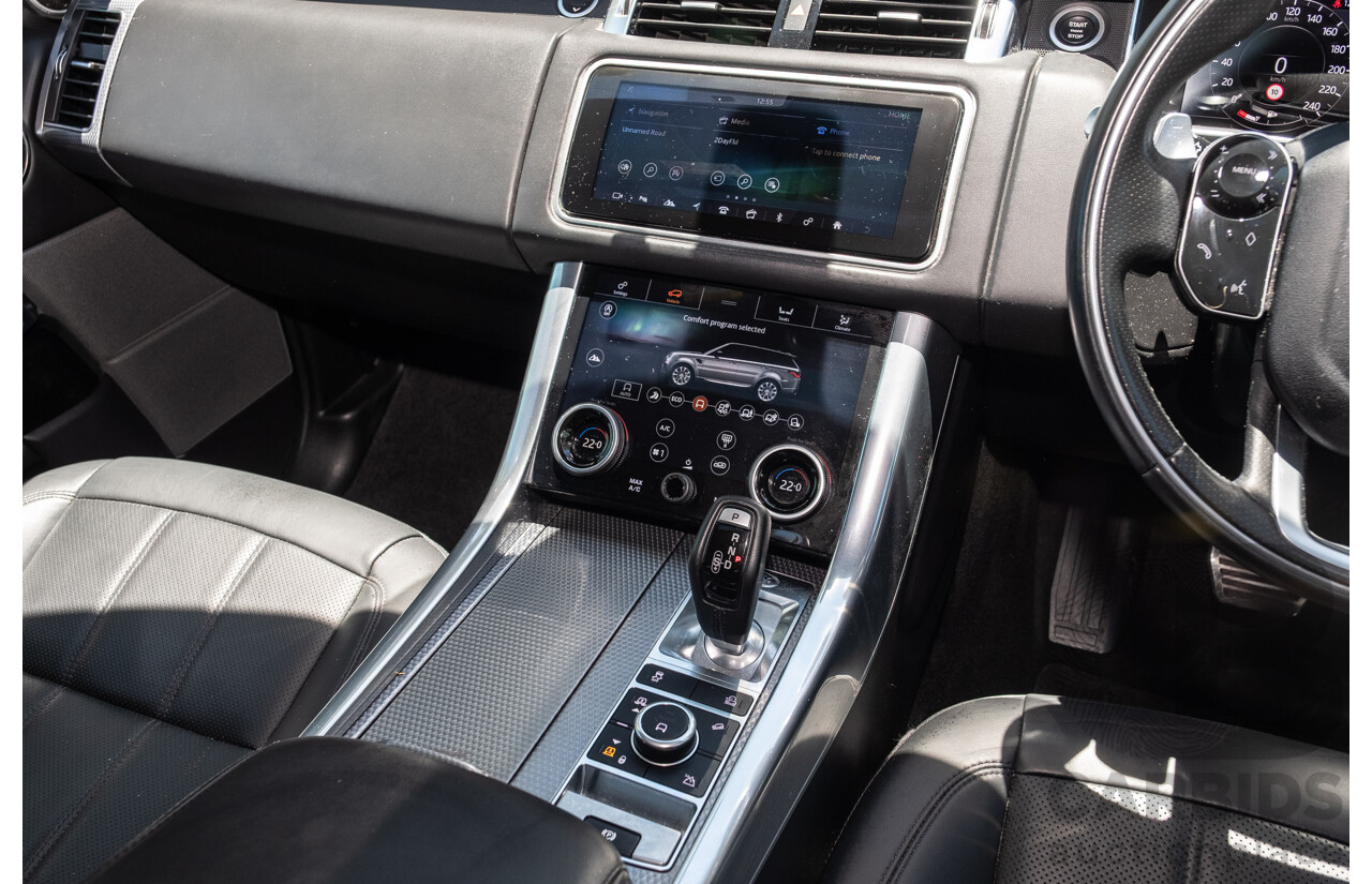 09/2020 Land Rover Range Rover Sport SDV6 HSE Dynamic (225kW AWD) L494 MY20.5 4d Wagon Fuji White Turbo Diesel V6 3.0L