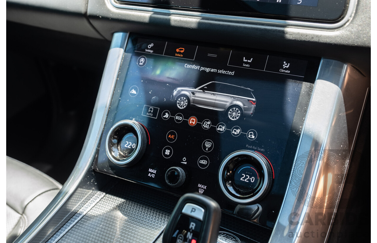 09/2020 Land Rover Range Rover Sport SDV6 HSE Dynamic (225kW AWD) L494 MY20.5 4d Wagon Fuji White Turbo Diesel V6 3.0L