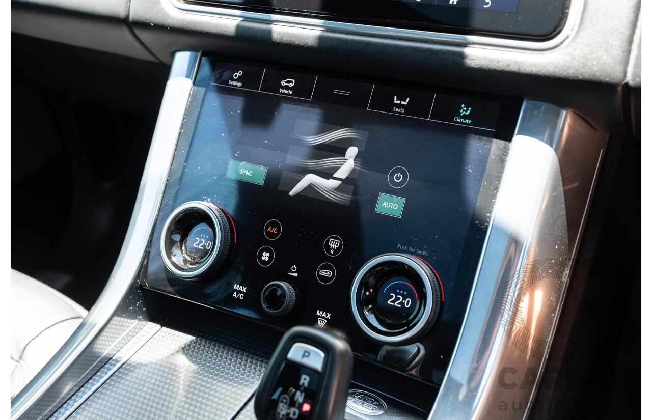 09/2020 Land Rover Range Rover Sport SDV6 HSE Dynamic (225kW AWD) L494 MY20.5 4d Wagon Fuji White Turbo Diesel V6 3.0L