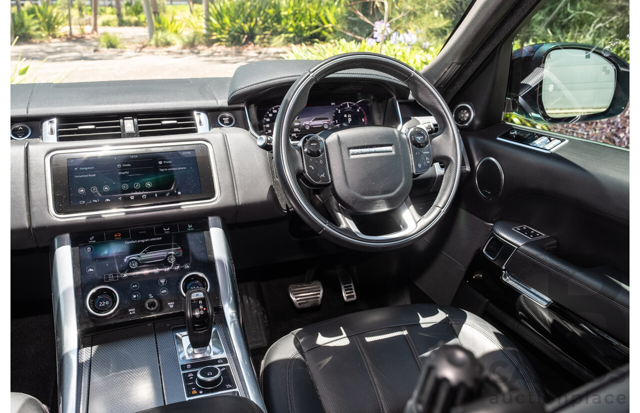 09/2020 Land Rover Range Rover Sport SDV6 HSE Dynamic (225kW AWD) L494 MY20.5 4d Wagon Fuji White Turbo Diesel V6 3.0L