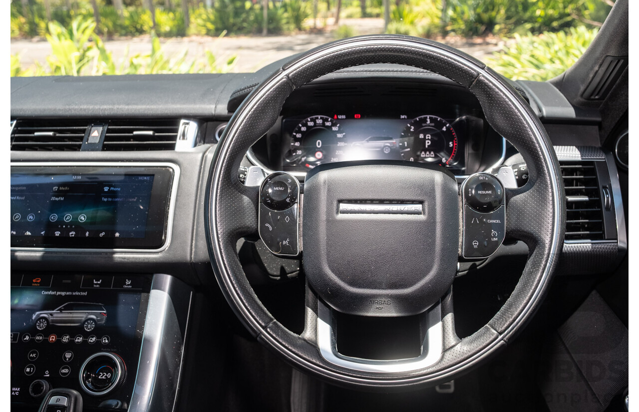 09/2020 Land Rover Range Rover Sport SDV6 HSE Dynamic (225kW AWD) L494 MY20.5 4d Wagon Fuji White Turbo Diesel V6 3.0L