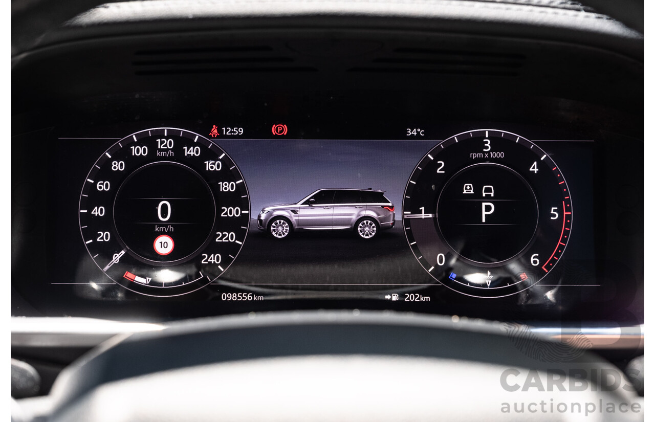 09/2020 Land Rover Range Rover Sport SDV6 HSE Dynamic (225kW AWD) L494 MY20.5 4d Wagon Fuji White Turbo Diesel V6 3.0L