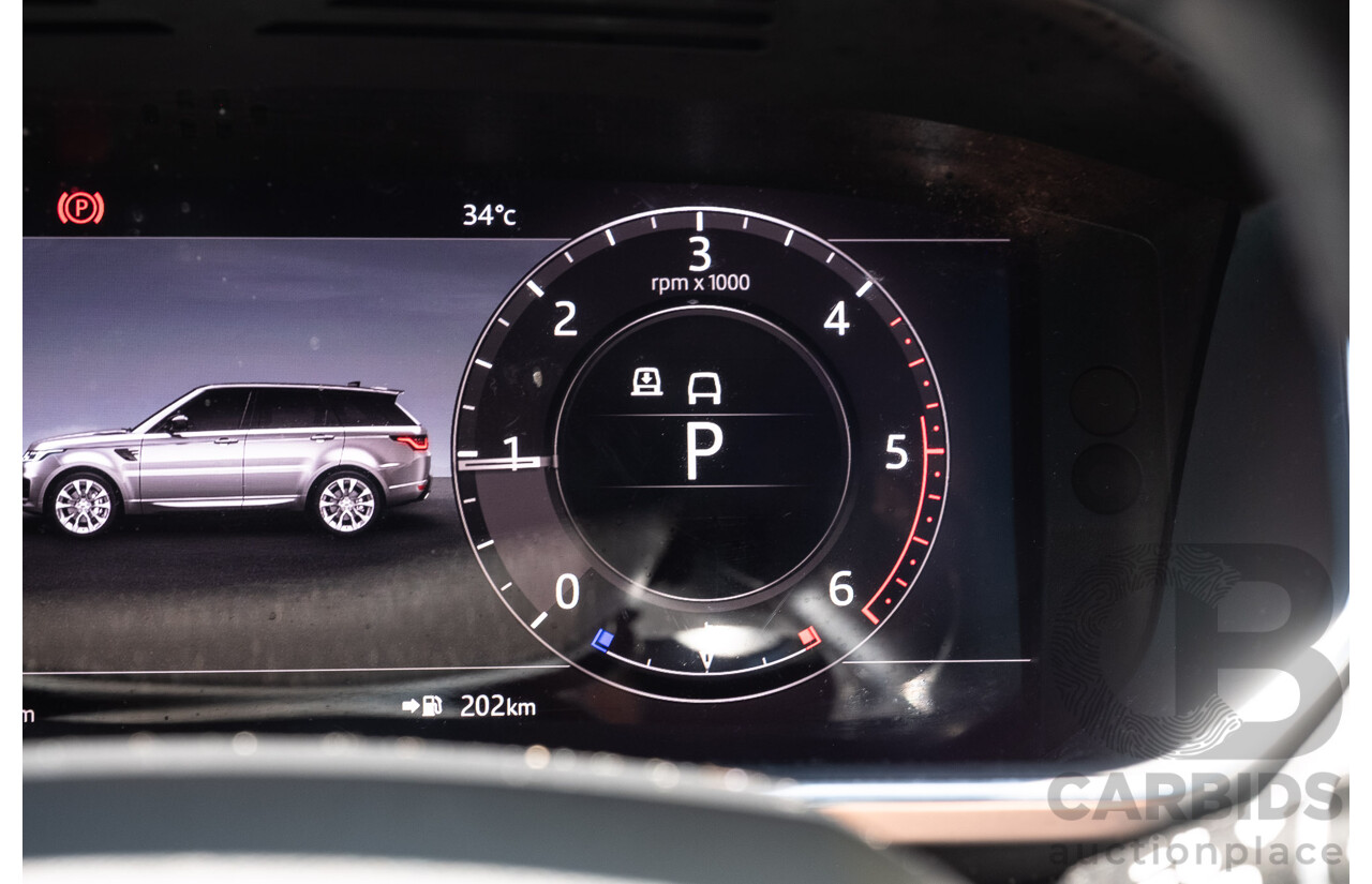09/2020 Land Rover Range Rover Sport SDV6 HSE Dynamic (225kW AWD) L494 MY20.5 4d Wagon Fuji White Turbo Diesel V6 3.0L