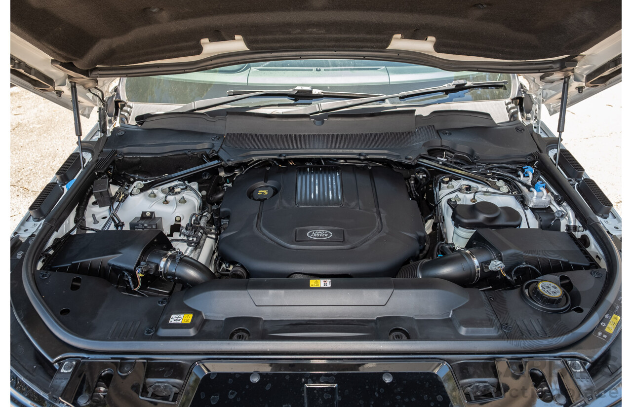 09/2020 Land Rover Range Rover Sport SDV6 HSE Dynamic (225kW AWD) L494 MY20.5 4d Wagon Fuji White Turbo Diesel V6 3.0L