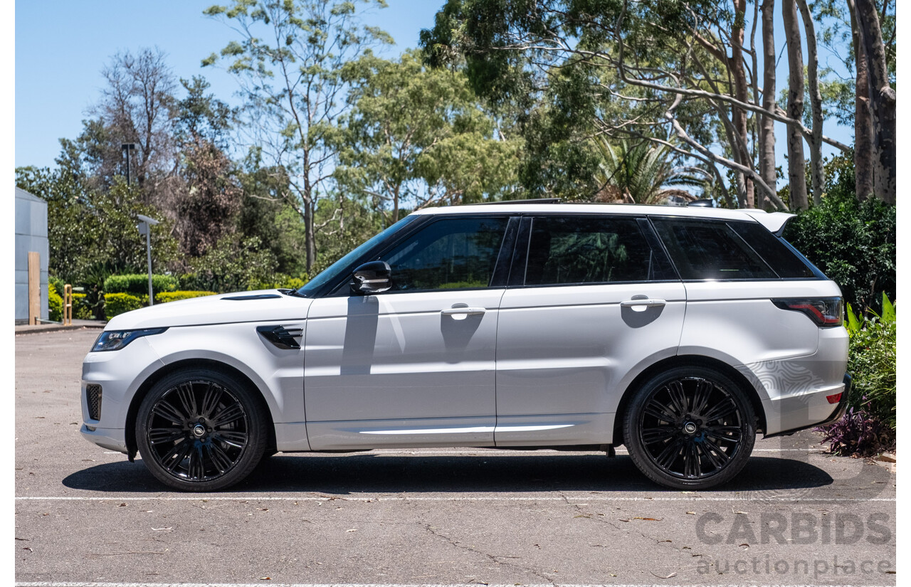 09/2020 Land Rover Range Rover Sport SDV6 HSE Dynamic (225kW AWD) L494 MY20.5 4d Wagon Fuji White Turbo Diesel V6 3.0L