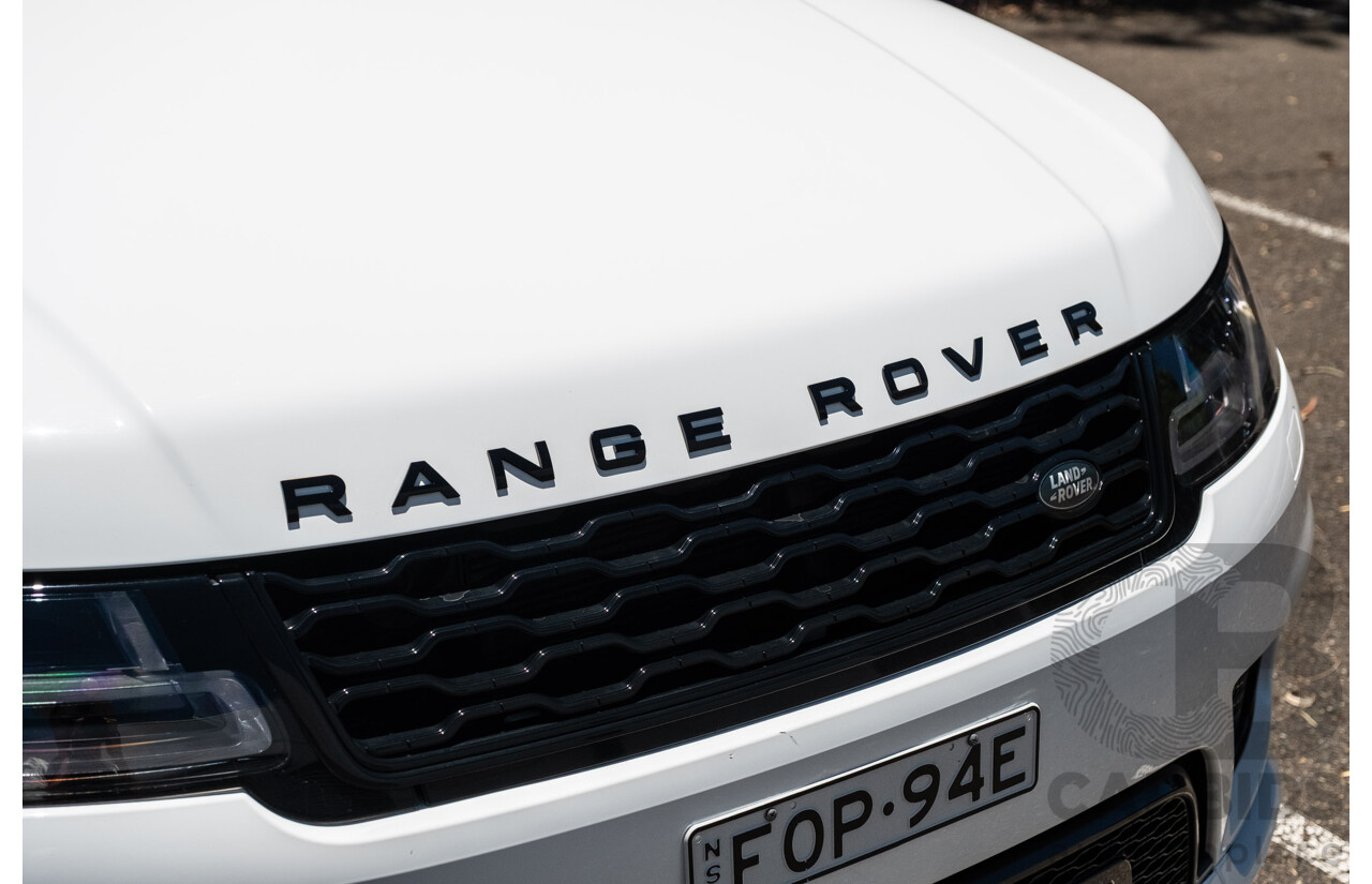09/2020 Land Rover Range Rover Sport SDV6 HSE Dynamic (225kW AWD) L494 MY20.5 4d Wagon Fuji White Turbo Diesel V6 3.0L