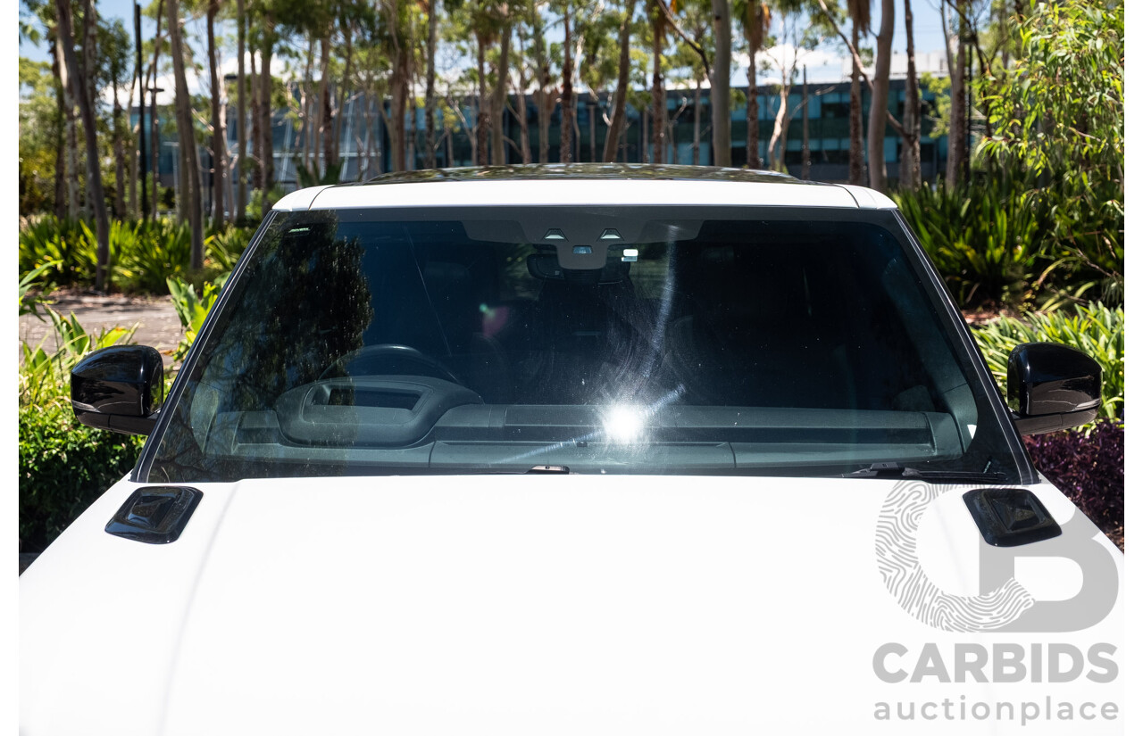 09/2020 Land Rover Range Rover Sport SDV6 HSE Dynamic (225kW AWD) L494 MY20.5 4d Wagon Fuji White Turbo Diesel V6 3.0L