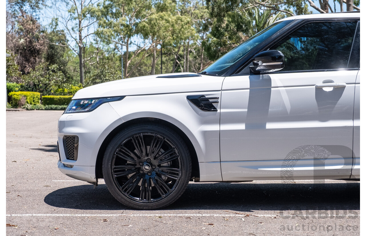 09/2020 Land Rover Range Rover Sport SDV6 HSE Dynamic (225kW AWD) L494 MY20.5 4d Wagon Fuji White Turbo Diesel V6 3.0L