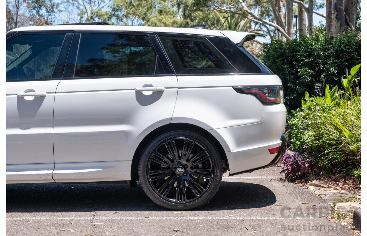 09/2020 Land Rover Range Rover Sport SDV6 HSE Dynamic (225kW AWD) L494 MY20.5 4d Wagon Fuji White Turbo Diesel V6 3.0L