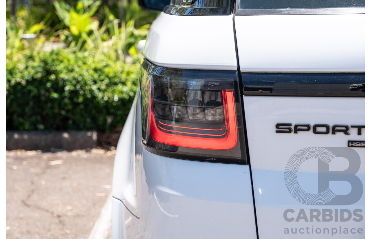 09/2020 Land Rover Range Rover Sport SDV6 HSE Dynamic (225kW AWD) L494 MY20.5 4d Wagon Fuji White Turbo Diesel V6 3.0L
