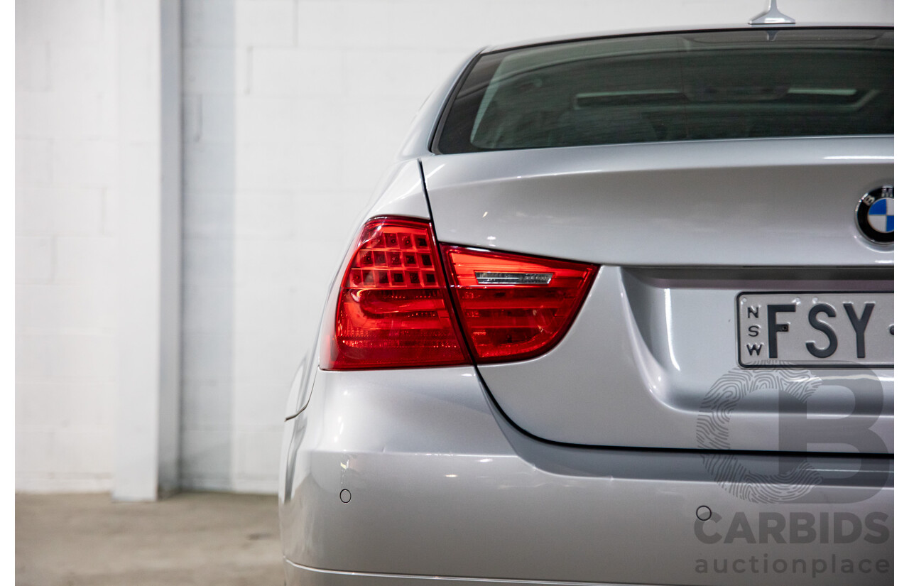 5/2009 BMW 325i E90 MY09 4d Sedan Titanium Silver Metallic 2.5L