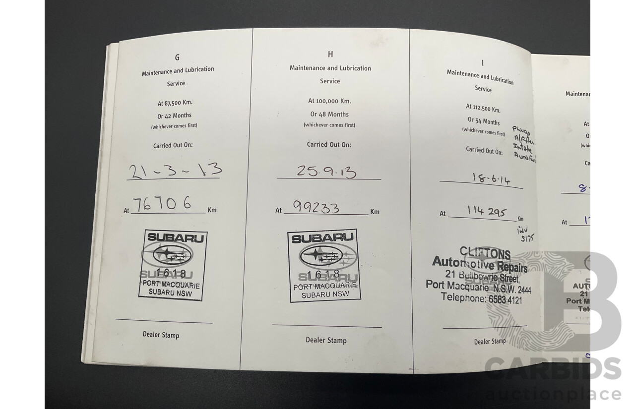 1/2009 Subaru Forester XS Premium MY09 4d Wagon Spark Silver Metallic 2.5L