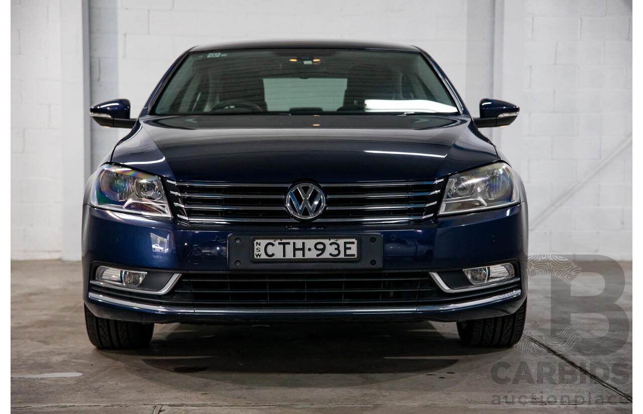 7/2014 Volkswagen Passat 118 TSI 3C MY14.5 4d Sedan Night Blue Metallic Turbo 1.8L