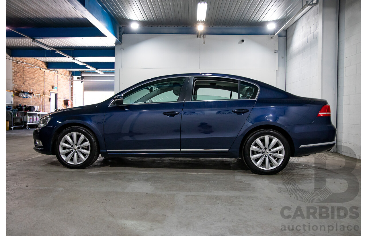 7/2014 Volkswagen Passat 118 TSI 3C MY14.5 4d Sedan Night Blue Metallic Turbo 1.8L