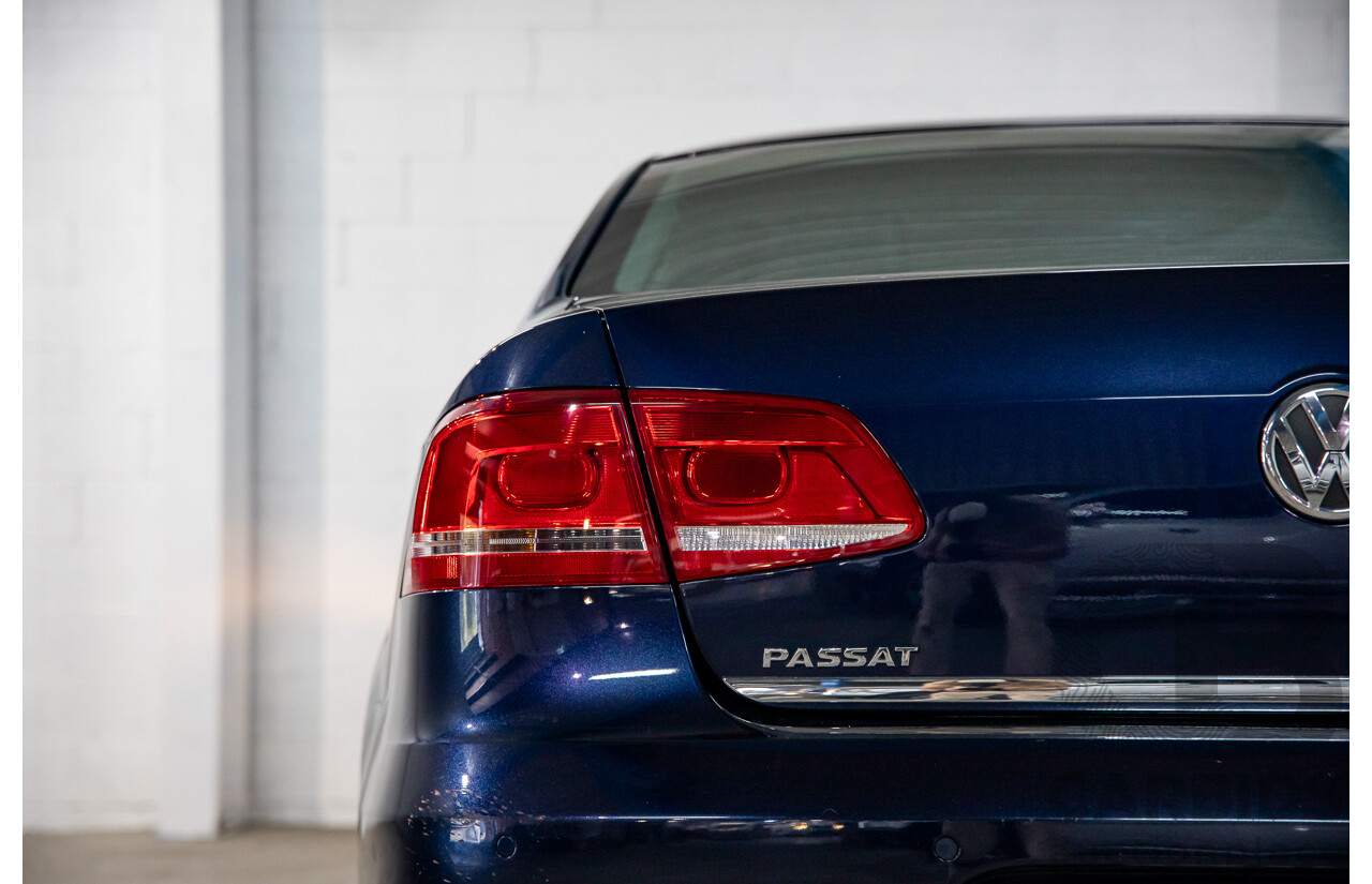 7/2014 Volkswagen Passat 118 TSI 3C MY14.5 4d Sedan Night Blue Metallic Turbo 1.8L