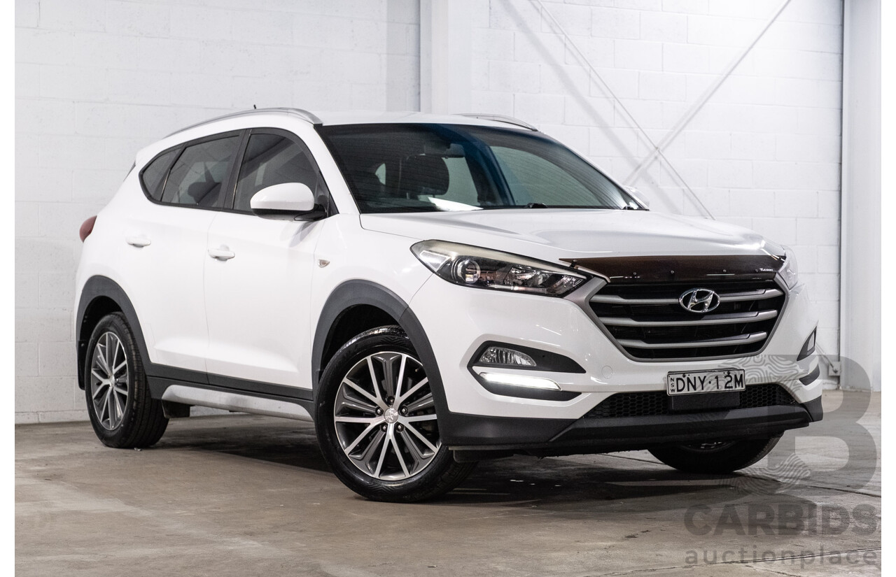 03/2017 Hyundai Tucson Active X (FWD) TL 4D Wagon Pure White 2.0L