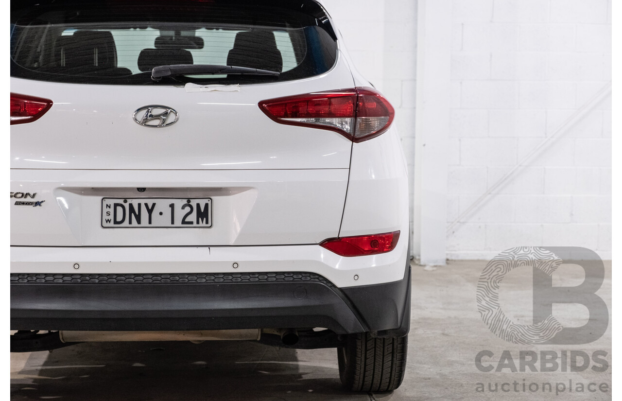 03/2017 Hyundai Tucson Active X (FWD) TL 4D Wagon Pure White 2.0L