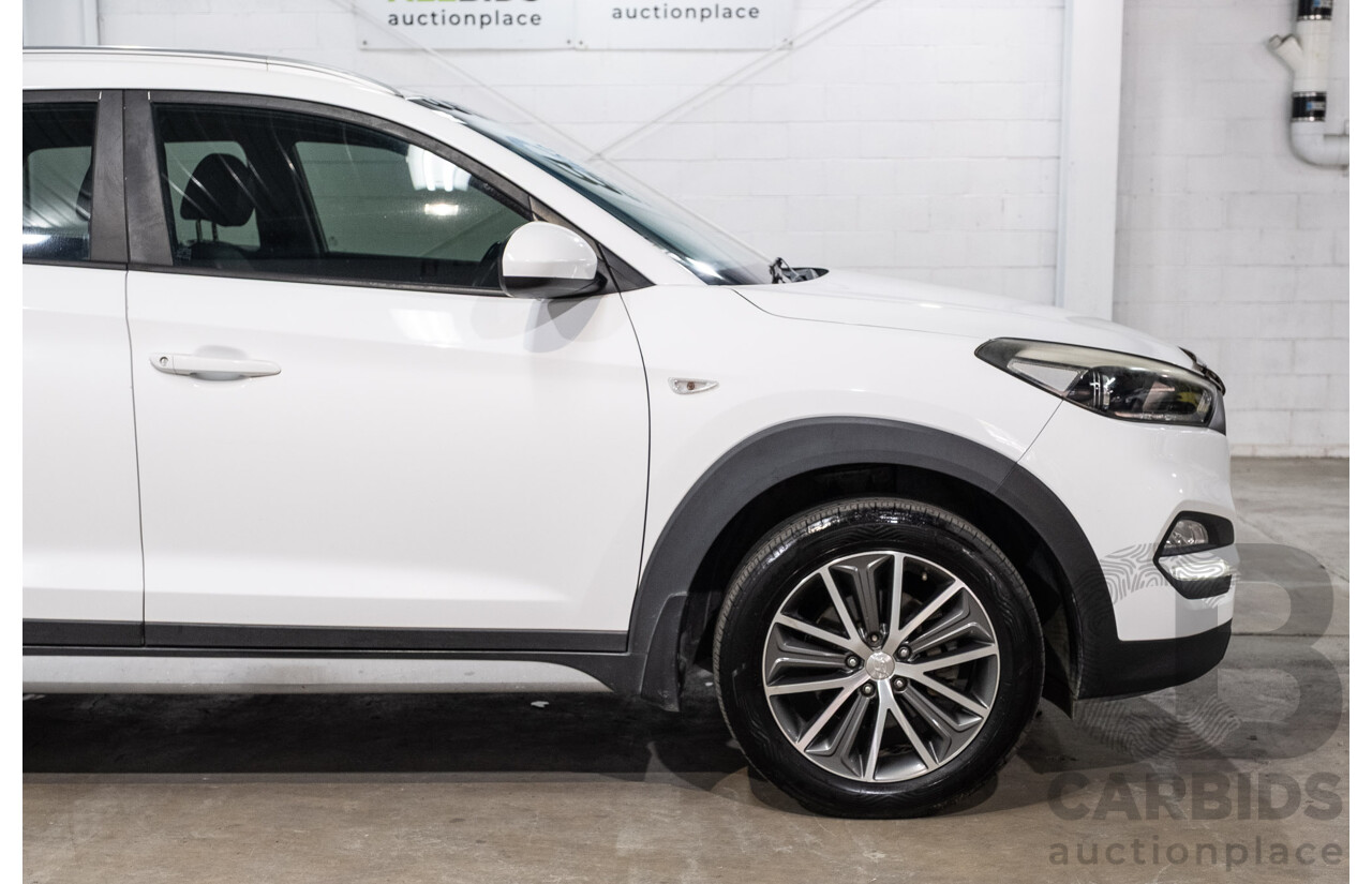 03/2017 Hyundai Tucson Active X (FWD) TL 4D Wagon Pure White 2.0L