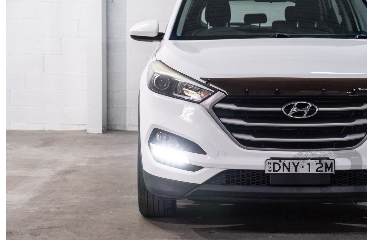 03/2017 Hyundai Tucson Active X (FWD) TL 4D Wagon Pure White 2.0L