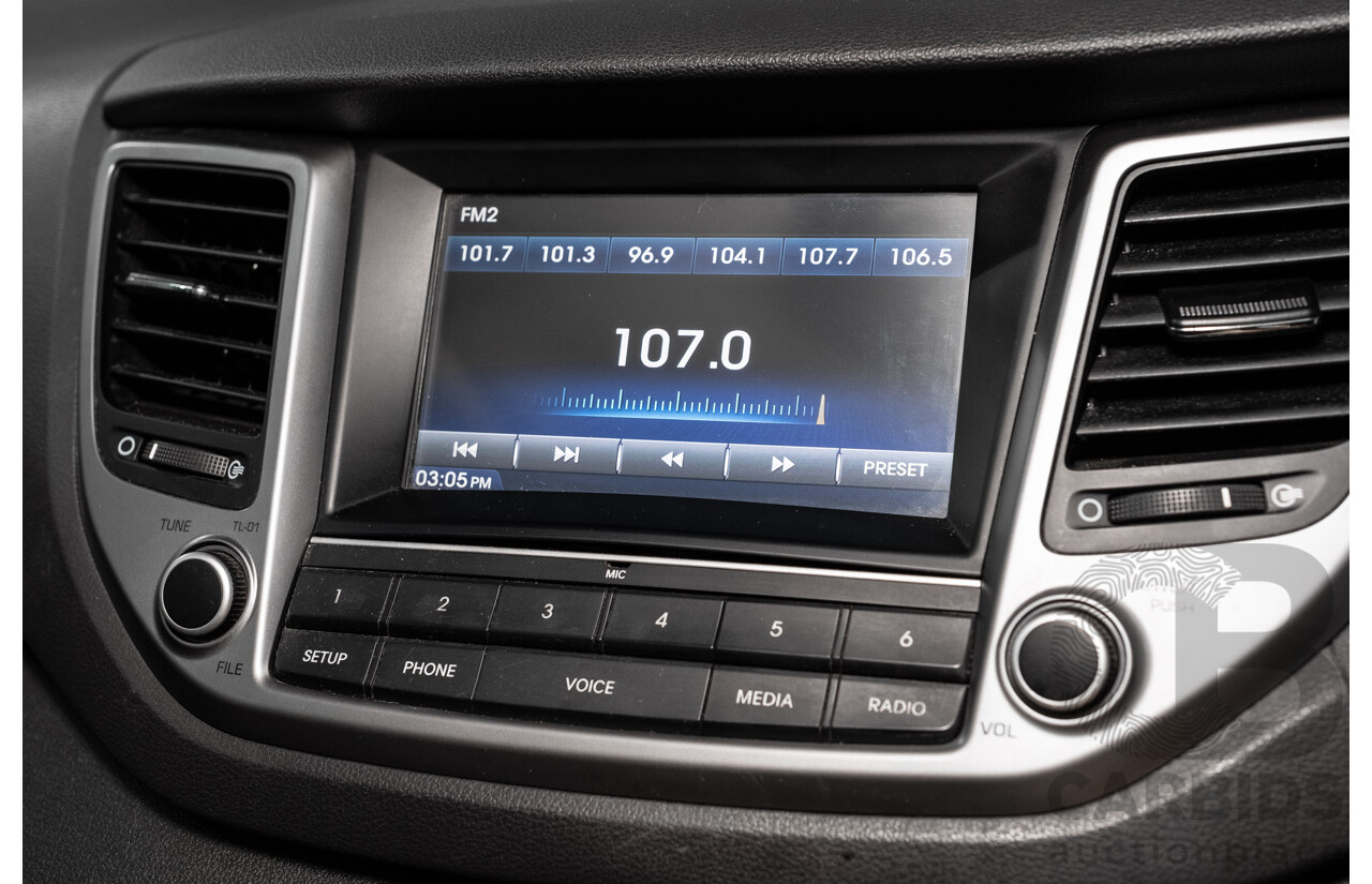 03/2017 Hyundai Tucson Active X (FWD) TL 4D Wagon Pure White 2.0L