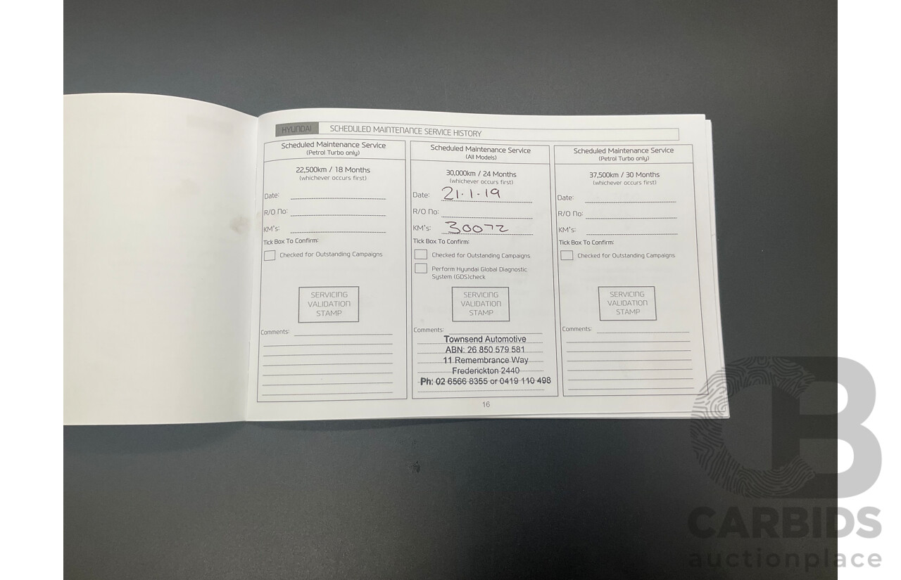 03/2017 Hyundai Tucson Active X (FWD) TL 4D Wagon Pure White 2.0L