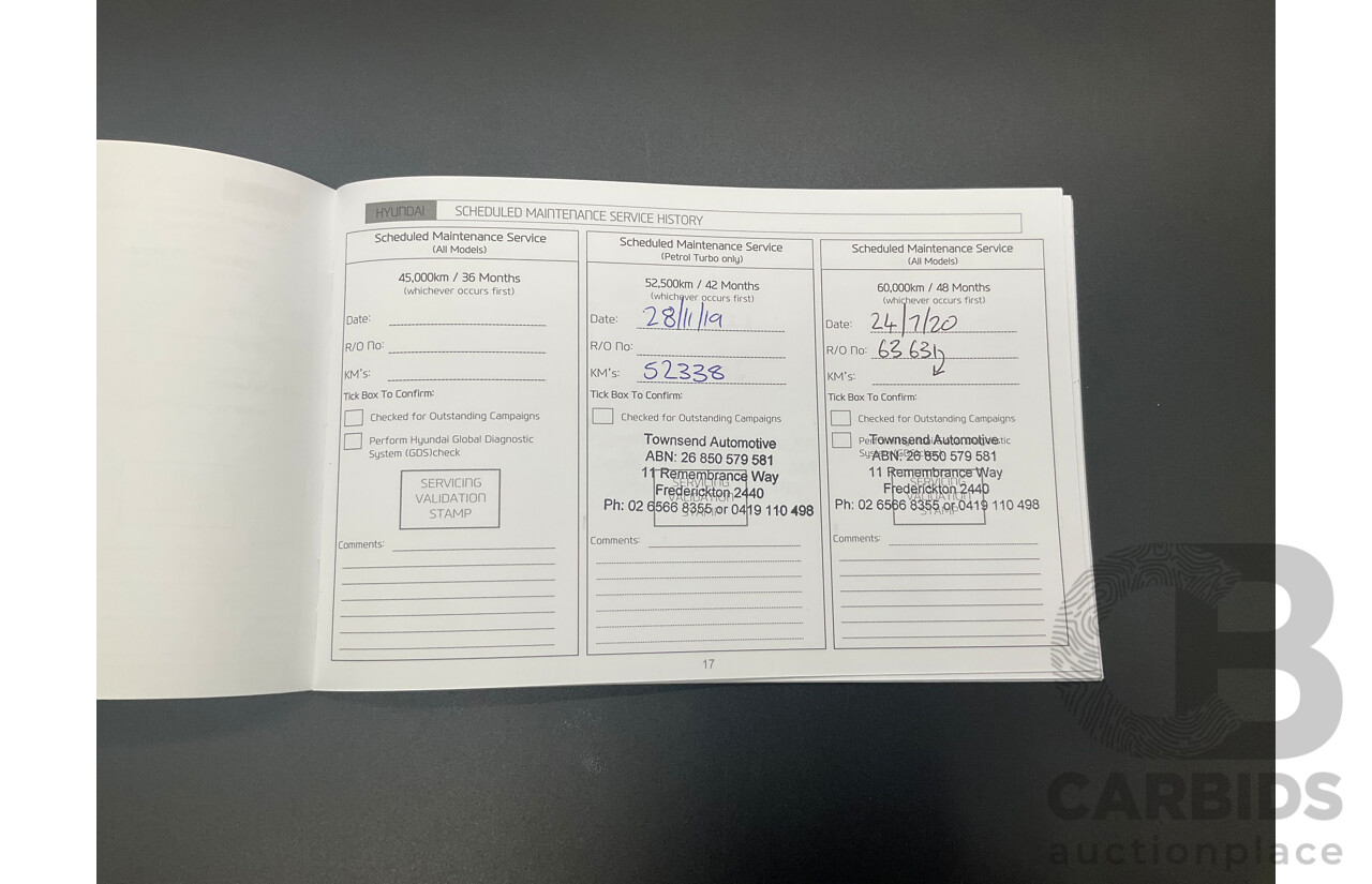 03/2017 Hyundai Tucson Active X (FWD) TL 4D Wagon Pure White 2.0L