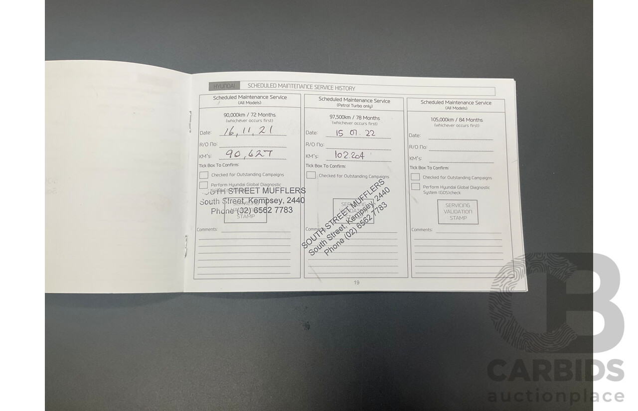 03/2017 Hyundai Tucson Active X (FWD) TL 4D Wagon Pure White 2.0L