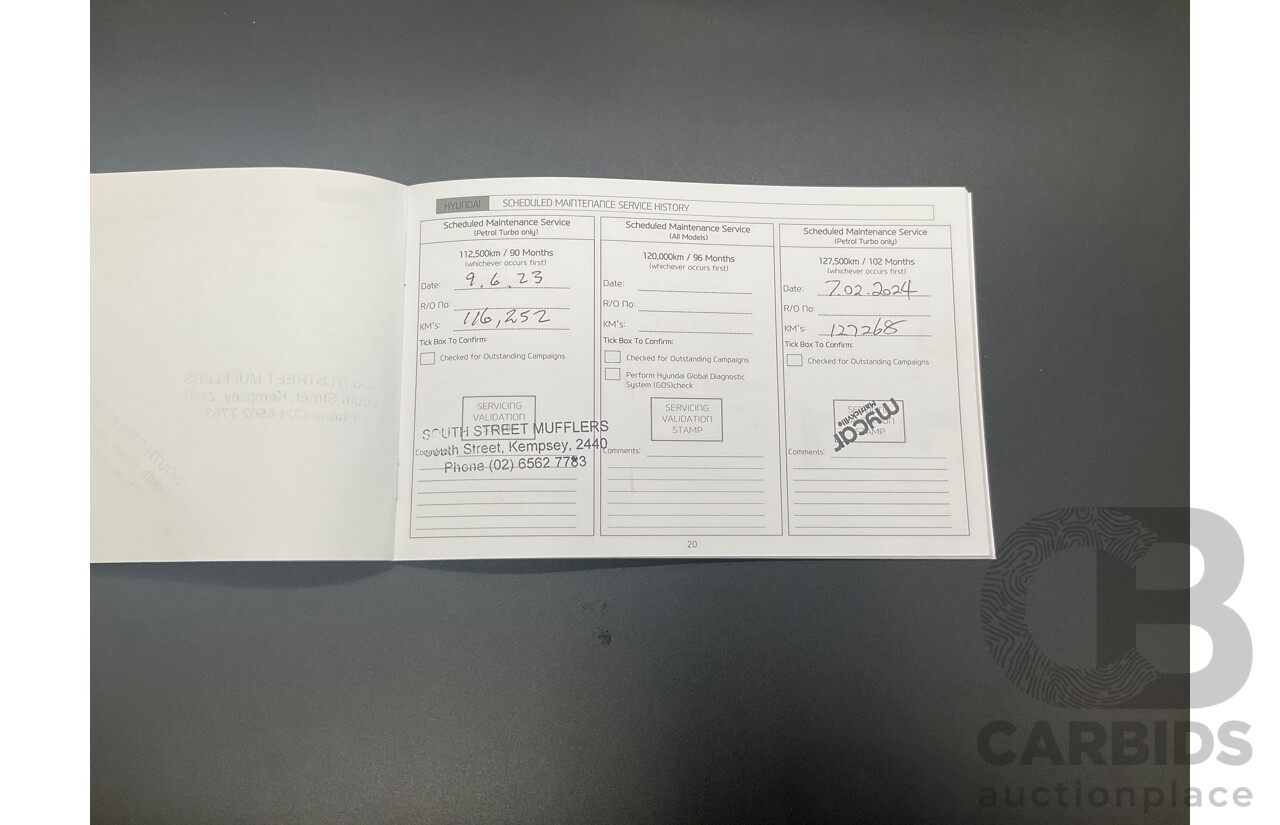 03/2017 Hyundai Tucson Active X (FWD) TL 4D Wagon Pure White 2.0L