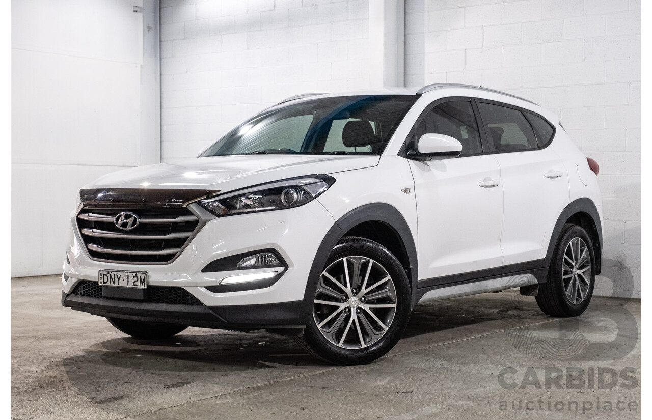 03/2017 Hyundai Tucson Active X (FWD) TL 4D Wagon Pure White 2.0L