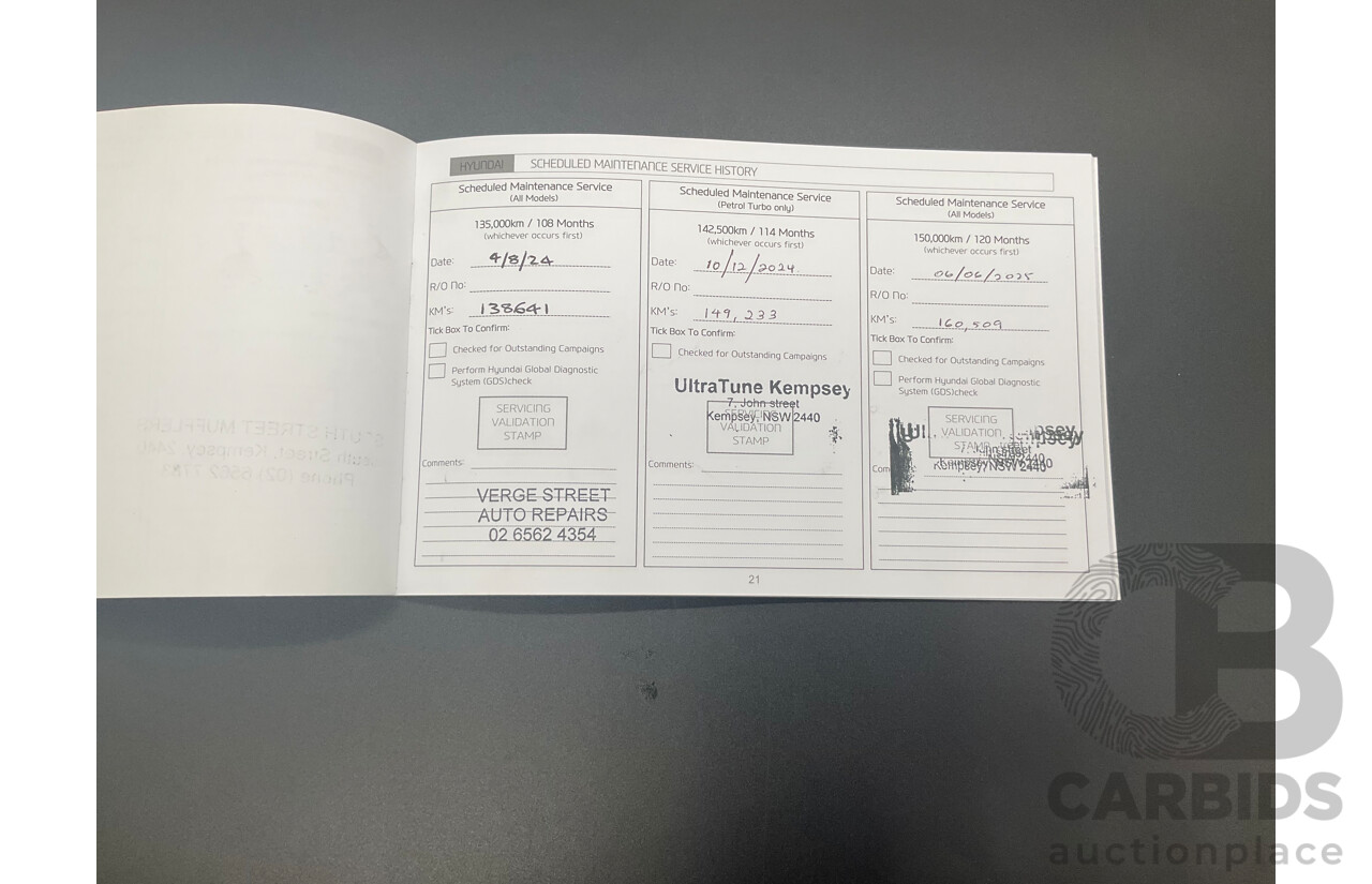 03/2017 Hyundai Tucson Active X (FWD) TL 4D Wagon Pure White 2.0L