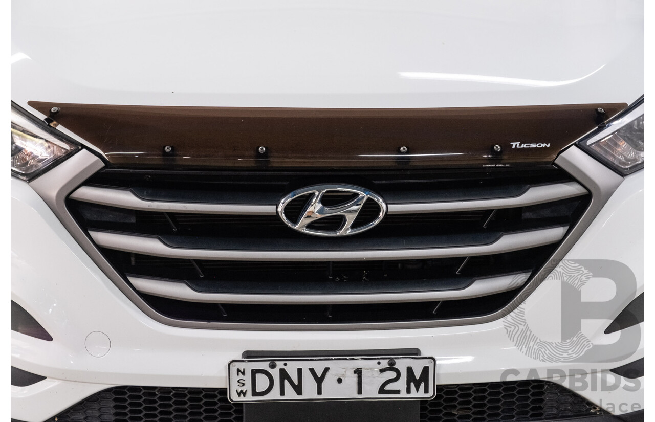 03/2017 Hyundai Tucson Active X (FWD) TL 4D Wagon Pure White 2.0L
