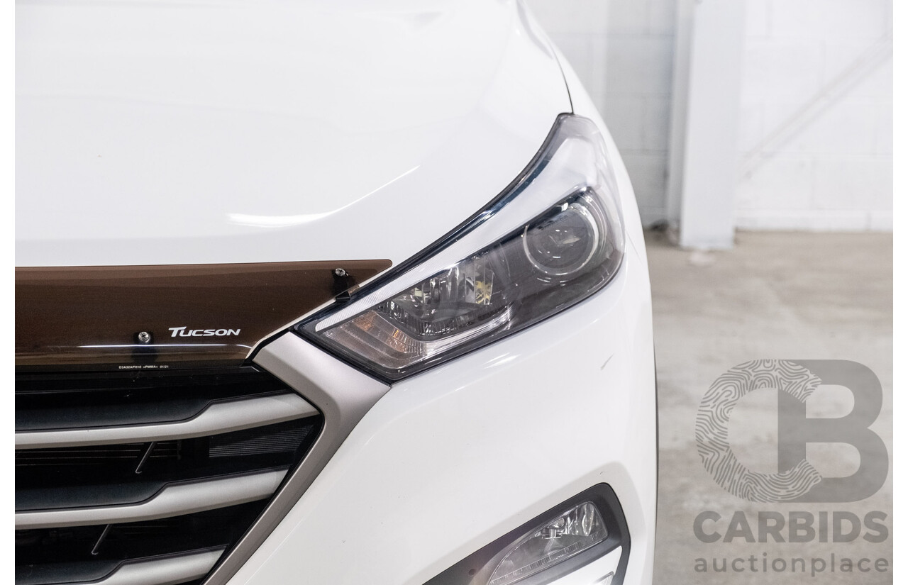 03/2017 Hyundai Tucson Active X (FWD) TL 4D Wagon Pure White 2.0L