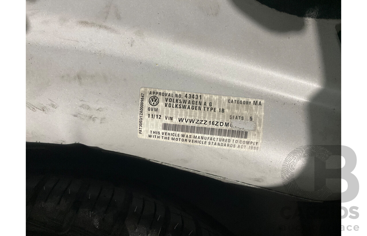 11/2012 Volkswagen Jetta 147 TSI Highline 1KM MY13 4d Sedan Candy White Turbo 2.0L