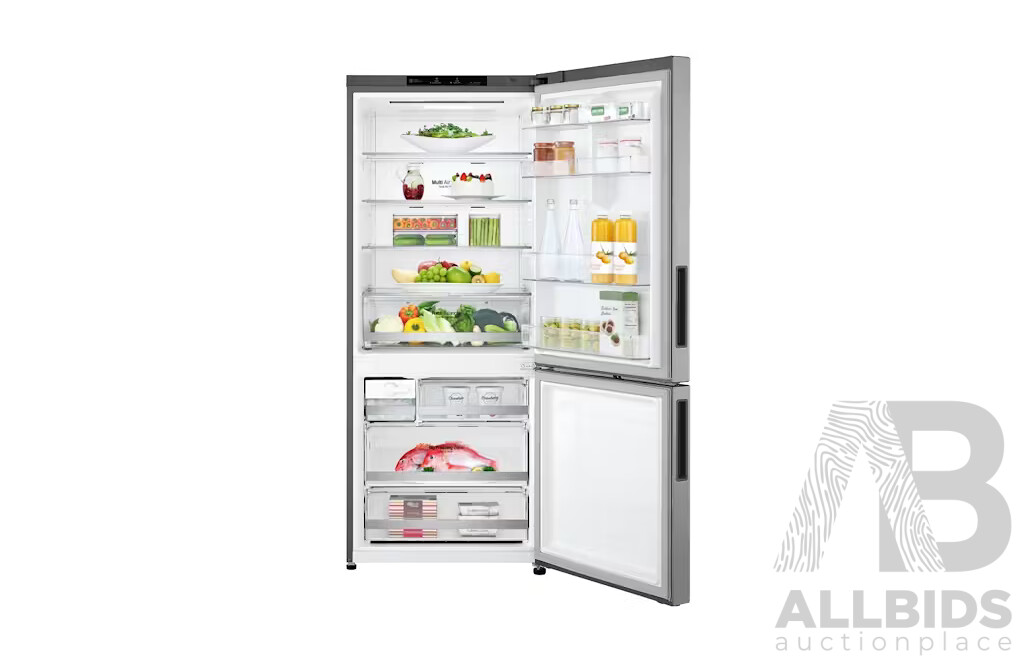LG 420L Bottom Mount Fridge (GB455PL) - ORP $1,599