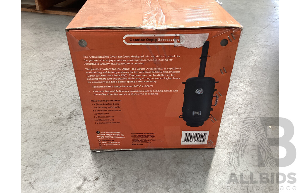 Ozpig Oven Smoker (ozpos00101) - ORP $319